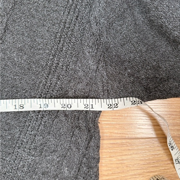 3/$30 - REITMANS Dark Gray Sweater - Picture 4 of 5